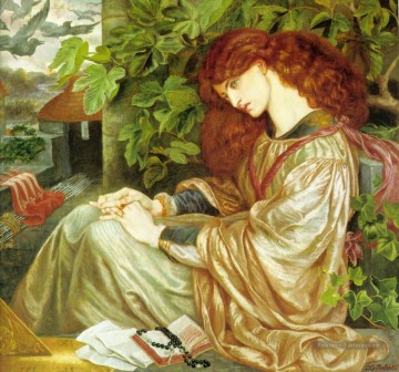 Dante Gabriel Rossetti œuvres - La Pia de Tolomei préraphaélite Brotherhood Dante Gabriel Rossetti